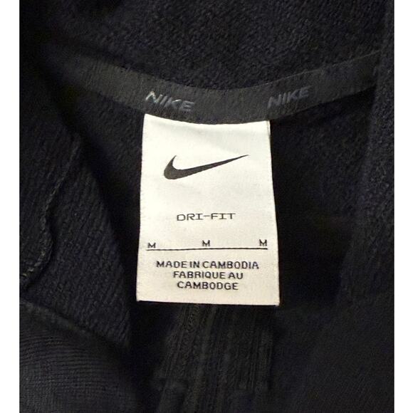 Nike Dri-FIT Quick Dry Sports Hooded Jacket Black Size M CJ4317-010 - Picture 9 of 13